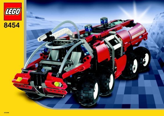 Istruzioni per la Costruzione - LEGO - 8454 - Rescue Truck: Page 1