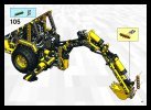 Istruzioni per la Costruzione - LEGO - 8455 - Back-hoe Loader: Page 119