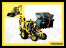 Istruzioni per la Costruzione - LEGO - 8455 - Back-hoe Loader: Page 121