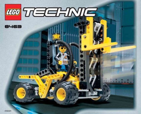 Istruzioni per la Costruzione - LEGO - 8463 - FORKLIFT TRUCK: Page 1