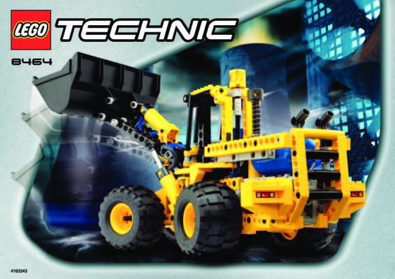 Istruzioni per la Costruzione - LEGO - 8464 - PNEUMATIC FRONT END LOADER: Page 1