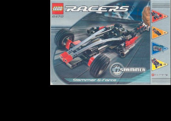 Istruzioni per la Costruzione - LEGO - 8470 - Slammer G-Force: Page 1