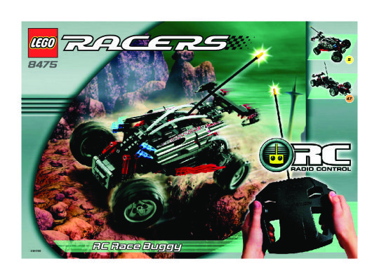 Istruzioni per la Costruzione - LEGO - 8475 - RC Race Buggy: Page 1