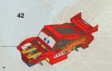 Istruzioni per la Costruzione - LEGO - 8484 - Ultimate Build Lightning McQueen: Page 58