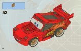 Istruzioni per la Costruzione - LEGO - 8484 - Ultimate Build Lightning McQueen: Page 76