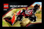 Istruzioni per la Costruzione - LEGO - 8493 - Red Ace: Page 1