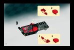 Istruzioni per la Costruzione - LEGO - 8493 - Red Ace: Page 8