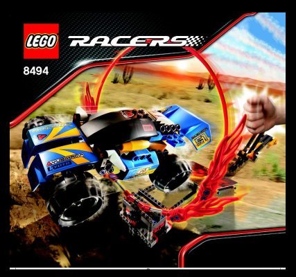 Istruzioni per la Costruzione - LEGO - 8494 - Ring of Fire: Page 1