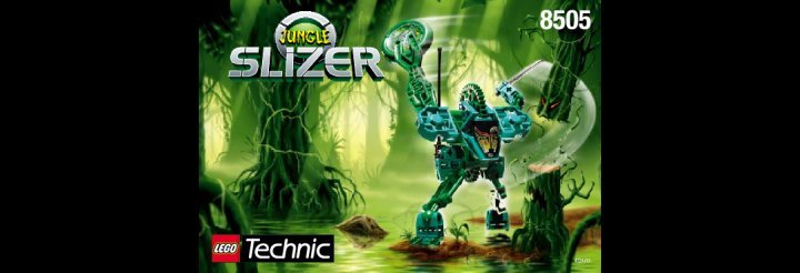 Istruzioni per la Costruzione - LEGO - 8505 - Jungle Slizer: Page 1