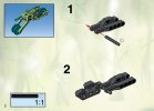 Istruzioni per la Costruzione - LEGO - 8509 - SWAMP ROBORIDERS: Page 2