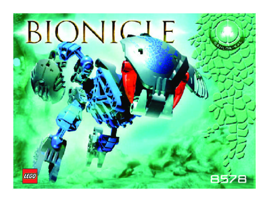 Istruzioni per la Costruzione - LEGO - 8578 - Gahlok-Kal: Page 1