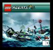 Istruzioni per la Costruzione - LEGO - 8633 - Speedboat Rescue: Page 1