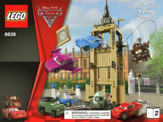 Istruzioni per la Costruzione - LEGO - 8639 - Big Bentley Bust Out: Page 1