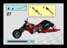 Istruzioni per la Costruzione - LEGO - 8645 - Muscle Slammer Bike: Page 25