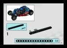 Istruzioni per la Costruzione - LEGO - 8645 - Muscle Slammer Bike: Page 47