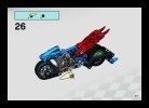 Istruzioni per la Costruzione - LEGO - 8646 - Speed Slammer Bike: Page 23