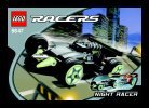 Istruzioni per la Costruzione - LEGO - 8647 - Night Racer: Page 1