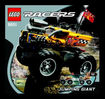 Istruzioni per la Costruzione - LEGO - 8651 - Jumping Giant: Page 1