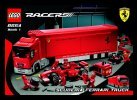 Istruzioni per la Costruzione - LEGO - 8654 - Ferrari F1 Team Truck: Page 1