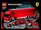 Istruzioni per la Costruzione - LEGO - 8654 - Ferrari F1 Team Truck: Page 1