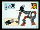 Istruzioni per la Costruzione - LEGO - 8687 - Toa Pohatu: Page 15