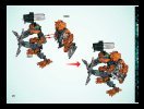 Istruzioni per la Costruzione - LEGO - 8687 - Toa Pohatu: Page 20