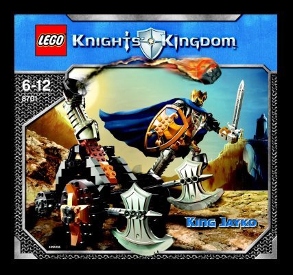 Istruzioni per la Costruzione - LEGO - 8701 - King Jayko: Page 1