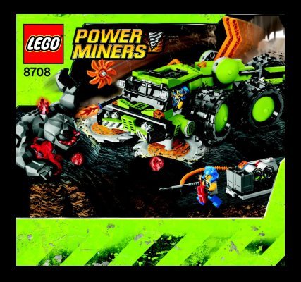 Istruzioni per la Costruzione - LEGO - 8708 - Cave Crusher: Page 1