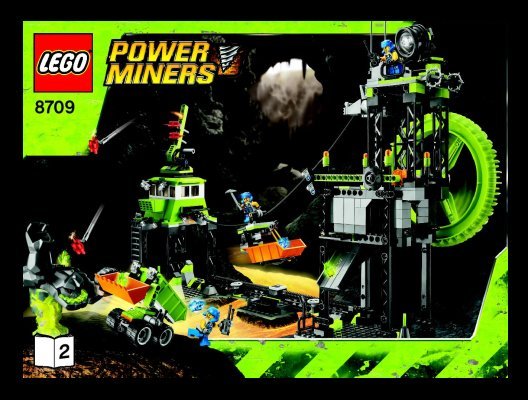 Istruzioni per la Costruzione - LEGO - 8709 - Underground Mining Station: Page 1