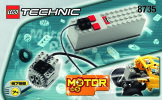 Istruzioni per la Costruzione - LEGO - 8735 - Motor Set, 9 volt: Page 1