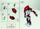 Istruzioni per la Costruzione - LEGO - 8736 - Toa Vakama Hordika: Page 14