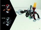 Istruzioni per la Costruzione - LEGO - 8736 - Toa Vakama Hordika: Page 17