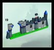 Istruzioni per la Costruzione - LEGO - 8799 - Knights' Castle Wall: Page 21