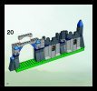 Istruzioni per la Costruzione - LEGO - 8799 - Knights' Castle Wall: Page 22