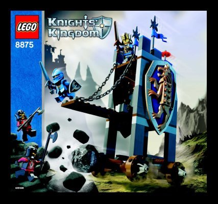 Istruzioni per la Costruzione - LEGO - 8875 - King's Siege Tower: Page 1