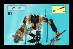 Istruzioni per la Costruzione - LEGO - 8912 - Toa Hewkii: Page 17