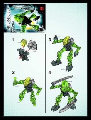 Istruzioni per la Costruzione - LEGO - 8944 - Tanma: Page 1