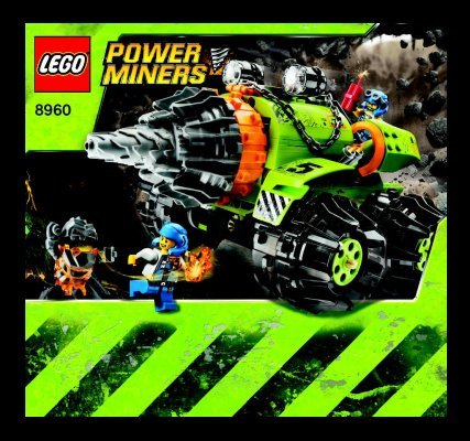 Istruzioni per la Costruzione - LEGO - 8960 - Thunder Driller: Page 1