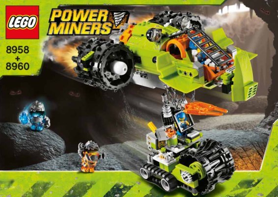 Istruzioni per la Costruzione - LEGO - 8960 - Thunder Driller: Page 1