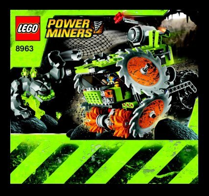 Istruzioni per la Costruzione - LEGO - 8963 - Rock Wrecker: Page 1