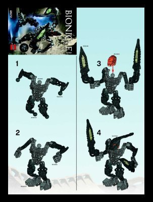 Istruzioni per la Costruzione - LEGO - 8972 - Atakus: Page 1