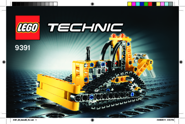 Istruzioni per la Costruzione - LEGO - 9391 - Tracked Crane: Page 1