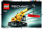 Istruzioni per la Costruzione - LEGO - 9391 - Tracked Crane: Page 1