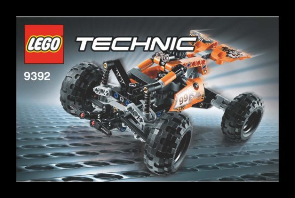 Istruzioni per la Costruzione - LEGO - 9392 - Quad Bike: Page 1