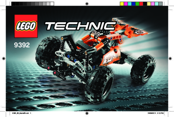 Istruzioni per la Costruzione - LEGO - 9392 - Quad Bike: Page 1