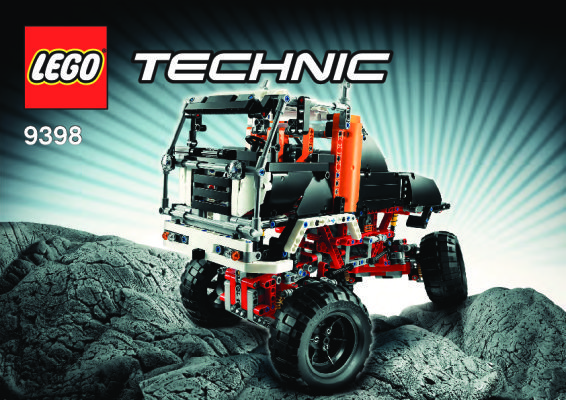 Istruzioni per la Costruzione - LEGO - Technic - 9398 - Pickup 4X4: Page 1