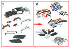 Istruzioni per la Costruzione - LEGO - Technic - 9398 - Pickup 4X4: Page 11