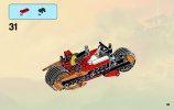 Istruzioni per la Costruzione - LEGO - 9441 - Kai's Blade Cycle: Page 39