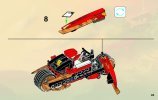 Istruzioni per la Costruzione - LEGO - 9441 - Kai's Blade Cycle: Page 45