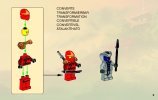 Istruzioni per la Costruzione - LEGO - 9441 - Kai's Blade Cycle: Page 3